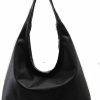 Hobo Handbags | Dayfine Dayfine Vintage Hobo Bags For Women Single Shoulder Bag Soft Vegan Leather Handbags And Purses Ladies Casual Zip Handbag Size