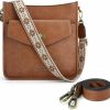 Hobo Handbags | Missnine Missnine Crossbody Bags For Women Trendy Vegan Leather Hobo Purses Shoulder Handbags With 2 Shoulder Straps