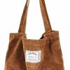 Hobo Handbags | YARUODA Yaruoda Women Shoulder Handbags Casual Hobo Bags Corduroy Shopper Tote Bag