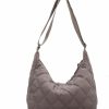 Hobo Handbags | KAOBIO Quilted Bags For Women Crossbody Lightweight Padding Puffer Tote Bag Trendy Y2K Puffy Shoulder Bag Trendy Y2K Hobo Bag