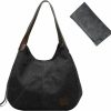 Hobo Handbags | IBLUE Iblue Womens Canvas Hobo Handbags Ladies Casual Shoulder Tote Purses, D1076