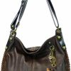 Hobo Handbags | CHALA Chala Handbag Charming Cross-Body Or Shoulder Convertible Large Hobo Bag - Grey