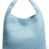 Hobo Handbags | Queenoris Fashion Woven Purse For Women Top-Handle Shoulder Bag Soft Summer Hobo Tote Bag