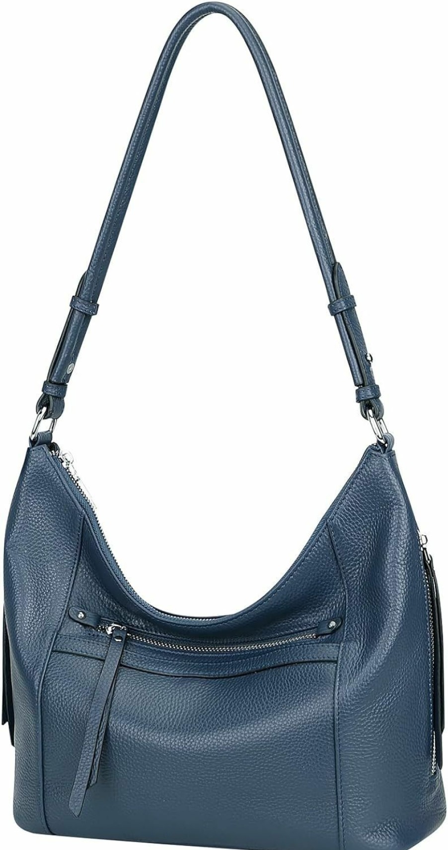 Hobo Handbags | Over Earth Over Earth Genuine Leather Hobo Purse Shoulder Bags For Women Crossbody Handbags(O193E Indigo Blue)