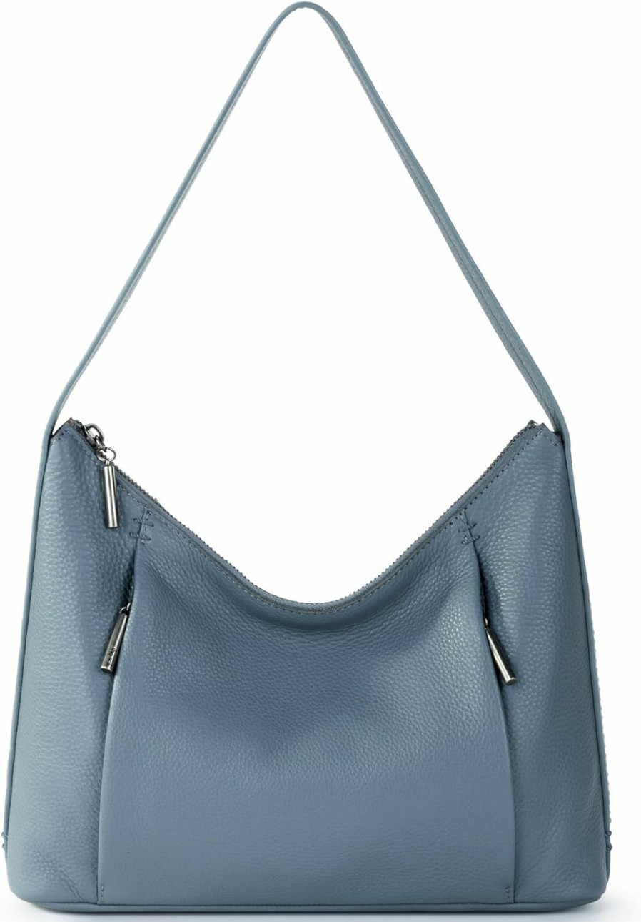 Hobo Handbags | The Sak The Sak Brook Hobo In Leather, Shoulder Purse With Single Strap, Maritime