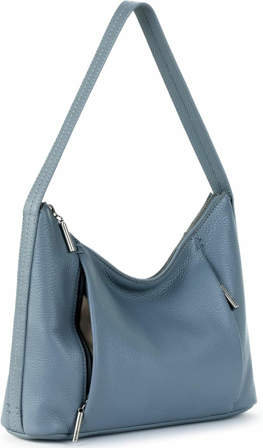 Hobo Handbags | The Sak The Sak Brook Hobo In Leather, Shoulder Purse With Single Strap, Maritime