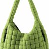 Hobo Handbags | ASWACA Quilted Tote Bag For Women, Puffer Hobo Bag Lightweight Puffy Handbags Carryall Padding Shoulder Bag Trendy Bags 2024