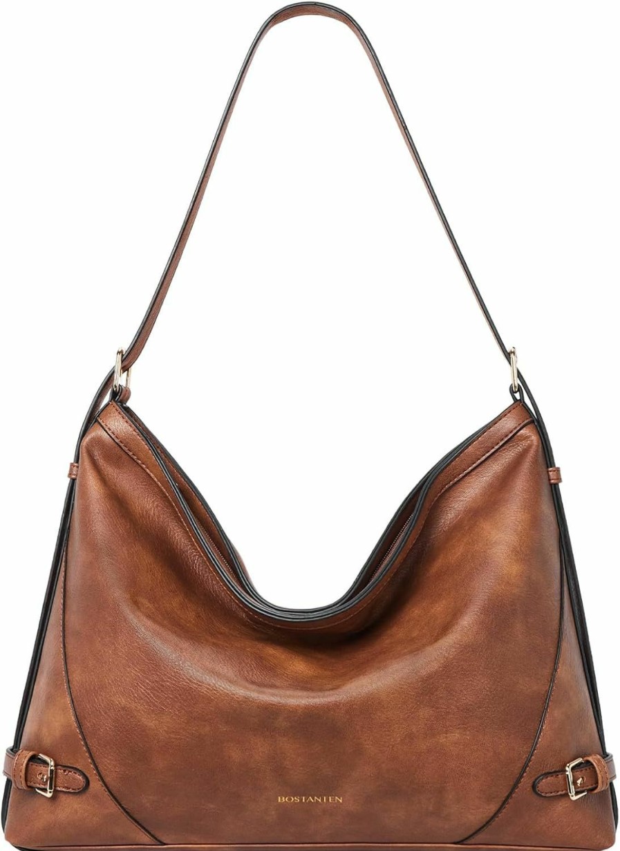 Hobo Handbags | BOSTANTEN Bostanten Hobo Bags For Women Large Leather Crossbody Shoulder Purses And Handbags