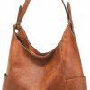 Hobo Handbags | Yobagar Yobagar Hobo Bags Soft Leather Shoulder Bag For Women Bucket Crossbody Bag Casual Shoulder Handbag