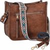 Hobo Handbags | VASCHY Vaschy Crossbody Bag Purse For Women,Fashion Vegan Leather Hobo Handbag Shoulder Bag Purse With Guitar Strap