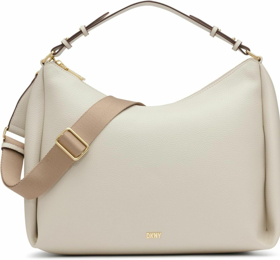 Hobo Handbags | DKNY Dkny Hailey Hobo Bag, Pebble