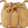 Hobo Handbags | Aisi Women'S Mini Bucket Bag Velvet Shoulder Hobo Bags Crossbody Purses Soft Handbag