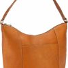 Hobo Handbags | Le Donne Le Donne Leather Taylor Hobo Full Grain Leather Shoulder Bag Handbag Purse For Women