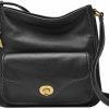 Hobo Handbags | Fossil Fossil Women'S Heritage Leather Hobo Purse Handbag For Women