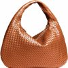 Hobo Handbags | WolmaSup 2024 Woven Leather Handbags Woven Hobo Bag Top-Handle Shoulder Bag, Tote Bags For Women Underarm Handmade Purse