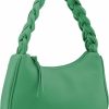 Hobo Handbags | emperia Emperia Braided Top Handle Shoulder Bag For Women, Trendy Designer Small Hobo Tote Handbag