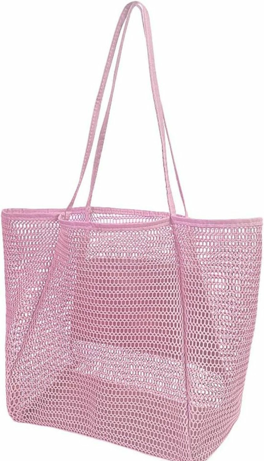 Hobo Handbags | JUNP·GAN Junp·Gan Beach Mesh Tote Bag, Womens Shoulder Handbag Casual Tote Bag Hobo Women Foldable Max 23L For Beach Picnic Vacation