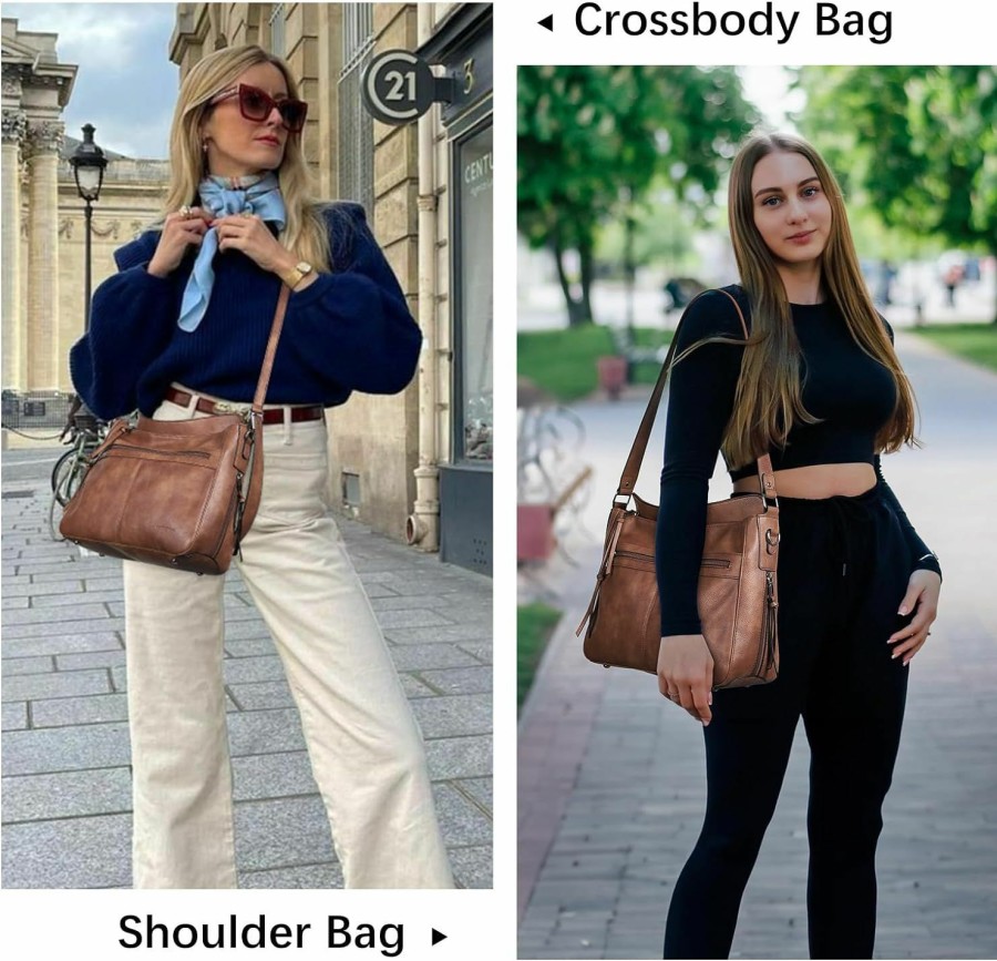 Hobo Handbags | WESTBRONCO Westbronco Handbags For Women Hobo Crossbody Bags Large Shoulder Purse Soft With Adjustable Strap