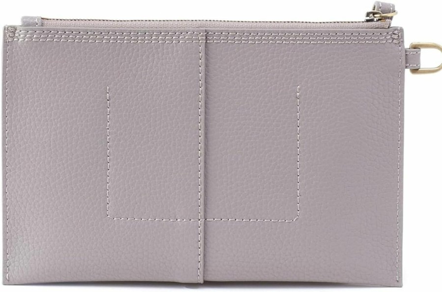 Hobo Handbags | HOBO Hobo Womens Vida Small Pouch Morning Dove Grey One Size