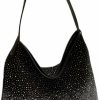 Hobo Handbags | Pocadri Tote Bags For Women Shiny Rhinestone Evening Hobo Bags Y2K Stylish Shoulder Handbag Satchel Purse With Zip