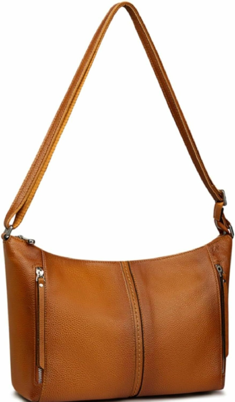 Hobo Handbags | S-ZONE S-Zone Genuine Leather Women Shoulder Hobo Purses And Handbag Medium Crossbody Bags