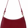 Hobo Handbags | GETERUUV Geteruuv Womens Crescent Shoulder Bag Retro Y2K Purse Fashion Fall Purse Red Shoulder Bag Small Hobo Purse Leather Tote