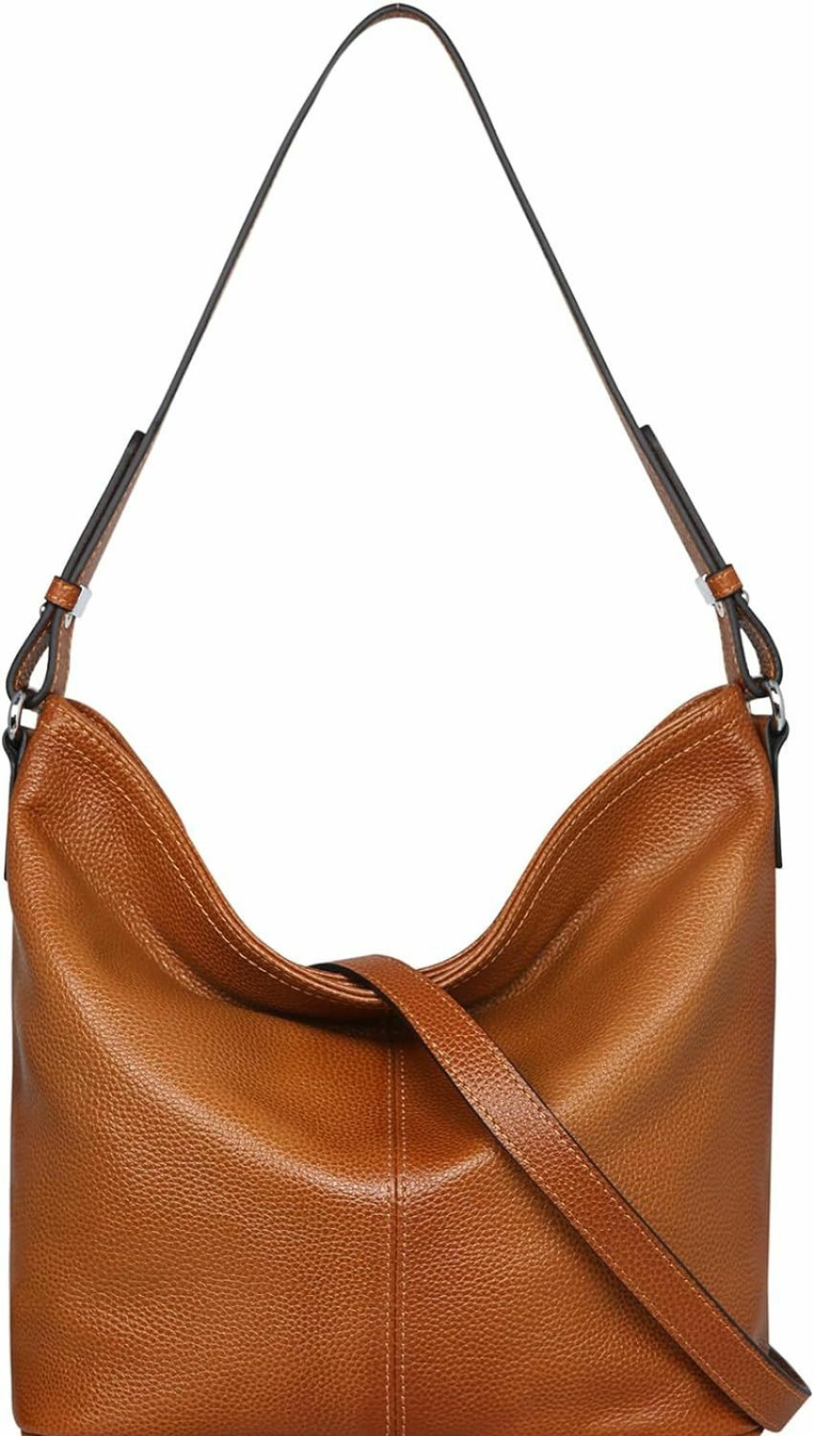 Hobo Handbags | Iswee Iswee Hobo Bags For Women Genuine Leather Handbag Soft Shoulder Bag Cross Body Purse Tote Handbag Fashion Designer Bag