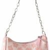 Hobo Handbags | SweatyRocks Sweatyrocks Women'S Floral Pattern Chain Strap Shoulder Bags Casual Hobo Hand Bag Clutch Purse