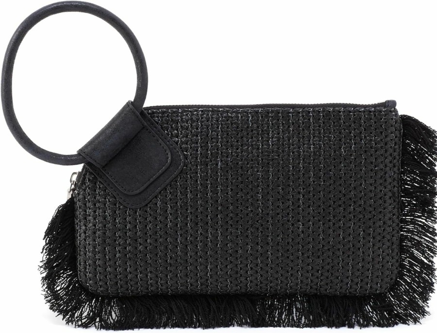 Hobo Handbags | HOBO Hobo Womens Sable Black Raffia One Size