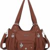 Hobo Handbags | Angel Barcelo Angel Barcelo Womens Purses And Handbags Pu Leather Shoulder Bag Fashion Hobo Bags For Girls