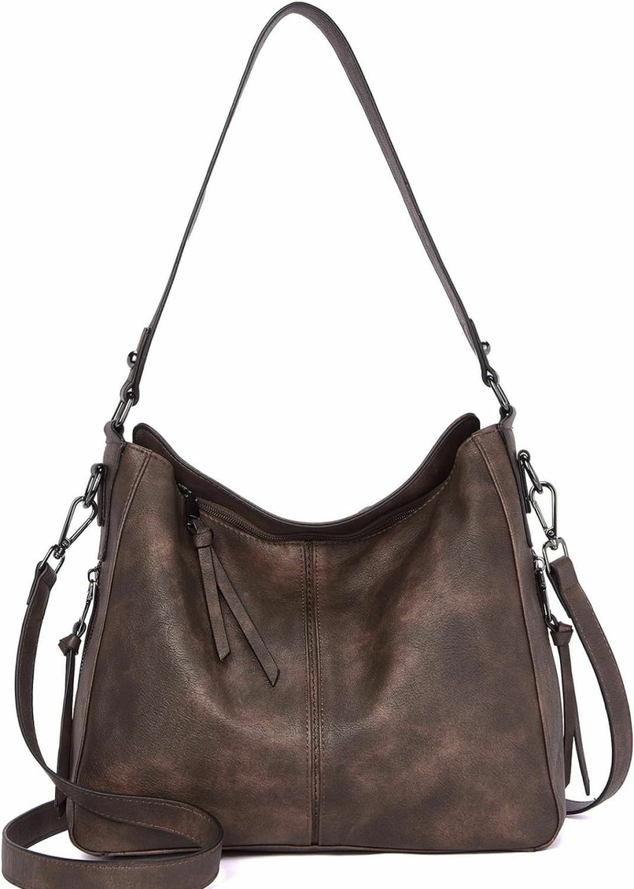 Hobo Handbags | BOSTANTEN Bostanten Purses For Women Designer Handbags Vegan Leather Hobo Bags Ladies Shoulder Bags Pocketbooks