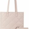 Hobo Handbags | Montana West Montana West Quilted Tote Bag For Women Large Shoulder Purse And Handbags With 2Pcs Set