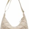 Hobo Handbags | sveter Sveter Crescent Bag Puffer Quilted Tote Bag For Women Hobo Crossbody Bags