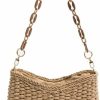 Hobo Handbags | Ulisty Ulisty Women Small Straw Bag Mini Woven Underarm Bag Summer Beach Bag Square Bag Shoulder Bag Handbag