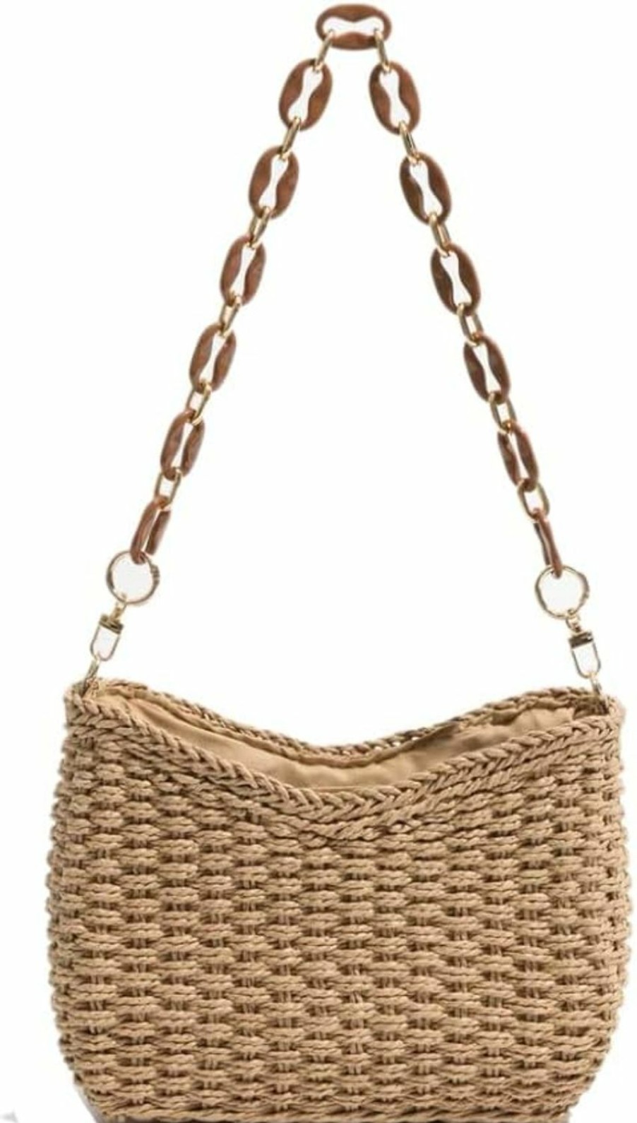 Hobo Handbags | Ulisty Ulisty Women Small Straw Bag Mini Woven Underarm Bag Summer Beach Bag Square Bag Shoulder Bag Handbag