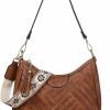 Hobo Handbags | VASCHY Vaschy Small Shoulder Bag Purse For Women, Vegan Leather Chevron Quilted Crescent Crossbody Hobo Bag Under The Arm Handhabg