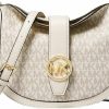 Hobo Handbags | Michael Kors Michael Kors Gabby Small Logo Hobo Crossbody Bag (Lt Cream Multi)