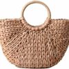 Hobo Handbags | YYW Yyw Straw Tote Bag Women Hand Woven Large Casual Handbags Hobo Straw Beach Bag With Lining Pockets For Daily Use Beach Travel