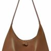 Hobo Handbags | JYG Leather Hobo Bags For Women Small Soft Shoulder Purse Slouchy Handbag With Double Zipper Design 2024