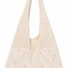 Hobo Handbags | Ovida Ovida Crochet Mesh Beach Tote Bag Summer Y2K Aesthetic Knit Shoulder Bag Large Capacity Hobo Bag For Women