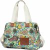 Hobo Handbags | Malirona Malirona Women'S Floral Canvas Messenger Bag Multi Pockets Shoulder Handbag Large Hobo Crossbody Fashion Top Handle Satchel