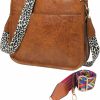 Hobo Handbags | ALUWU Aluwu Vegan Leather Crossbody Bag For Women With 2 Adjustable And Outside Pocket