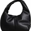 Hobo Handbags | OYOANGLE Oyoangle Women'S Handbags Top Handel Ruched Solid Plain Waterproof Cute Hobo Clutch Medium Purse