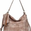 Hobo Handbags | Julia Buxton USA Julia Buxton Whip Stitch Vegan Leather Hobo Bag