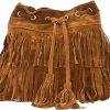 Hobo Handbags | Goclothod Goclothod Women Hippie Fringe Tassel Suede Hobo Shoulder Bag Vintage Messenger Crossbody Handbag