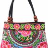 Hobo Handbags | Hiaddy Women'S Unique Vintage Hobo Tote Bags Embroidered Shoulder Handbags Flower Bags For Lady