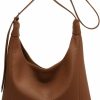 Hobo Handbags | Awqvf Awqvf Hobo Bags Vegan Leather Shoulder Bags Tote Bags Top Handle Handbag For Women