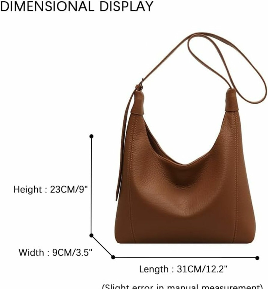 Hobo Handbags | Awqvf Awqvf Hobo Bags Vegan Leather Shoulder Bags Tote Bags Top Handle Handbag For Women