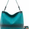 Hobo Handbags | Montana West Wrangler Hobo Bags For Women Vegan Leather Top Handle Shoulder Purses And Handbags